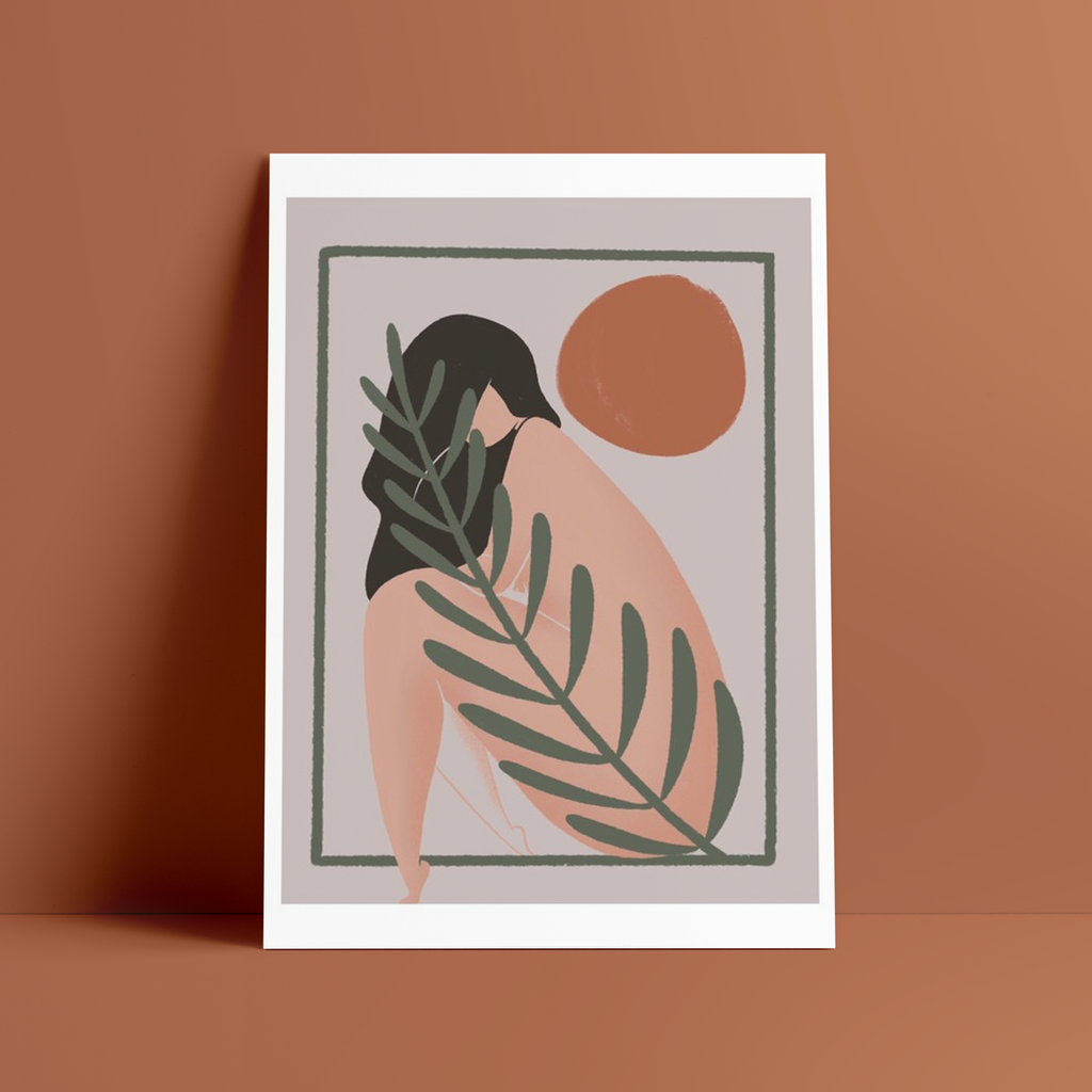 print quadro tela vanessa illustration casulo curated shop