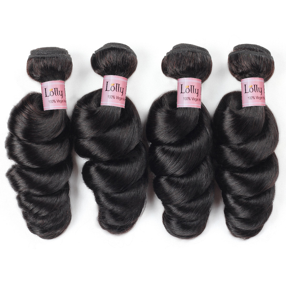 Lolly Loose Wave Hair Extensions 4 Bundles 