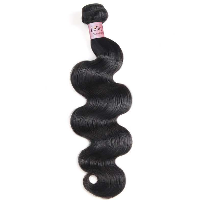 Lolly Hair Body Wave Virgin Human Hair Weave 1 Bundle Weave Weft 100g