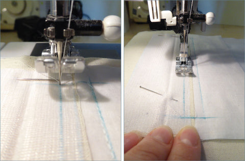 Stitching the Pocket Opening