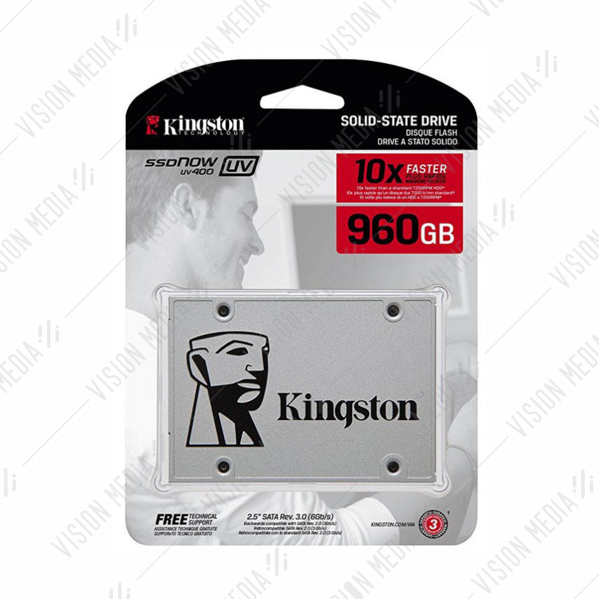 KINGSTON A400 SERIES SSD 960GB (SA400S37/960G) Vision Media Supplies