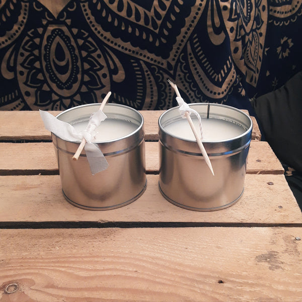 Homemade soy candles