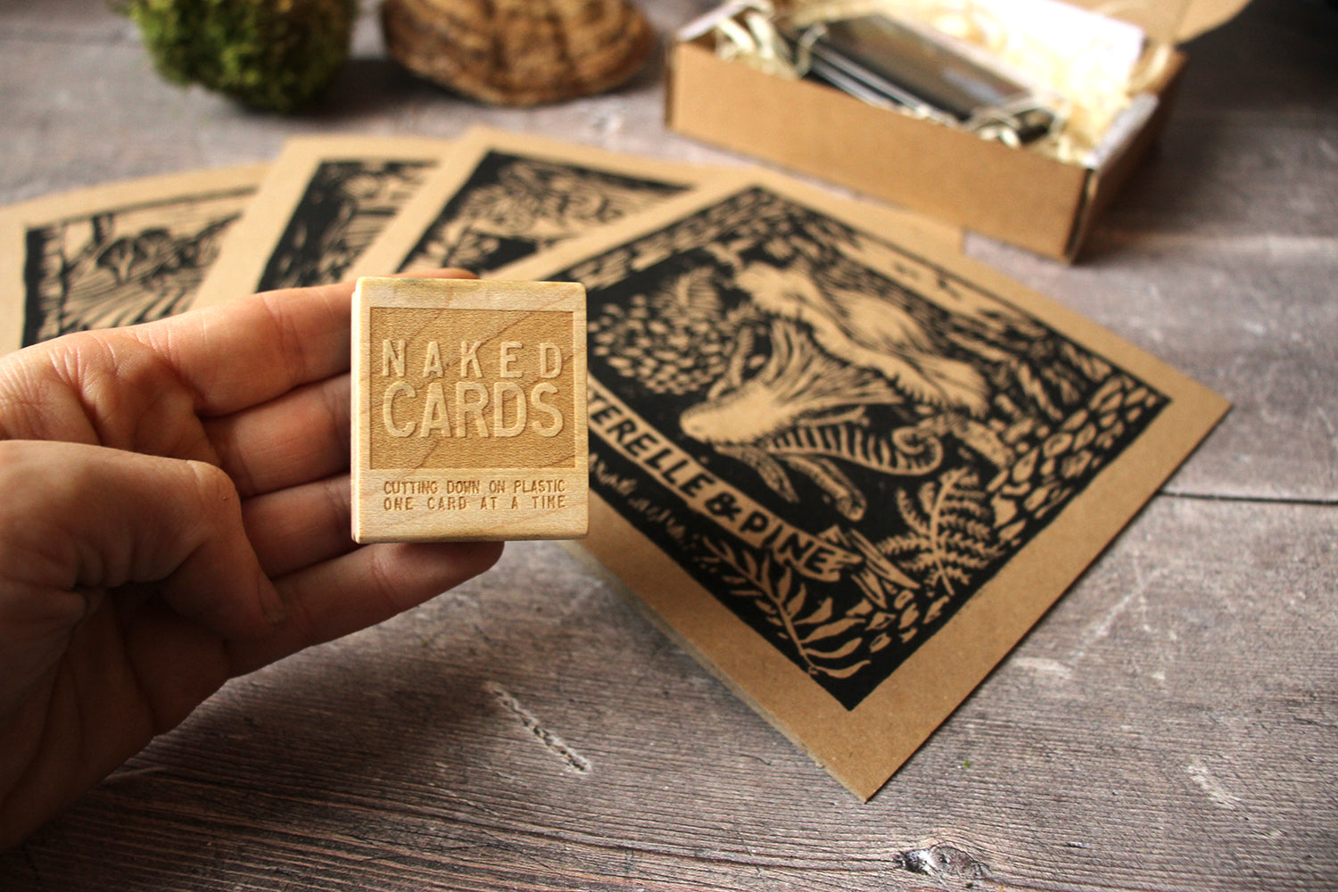 Naked Cards Recycled Mushroom Cards