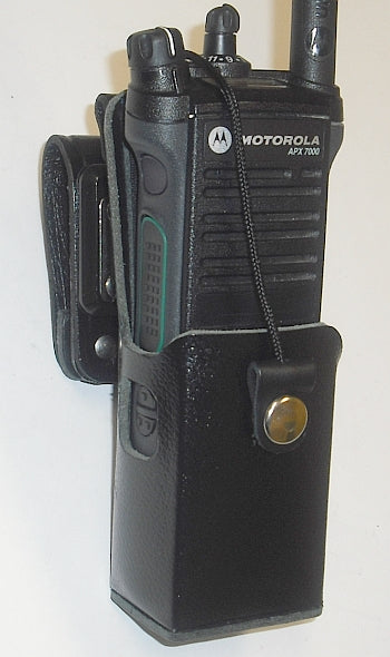 residentie gevogelte vervolgens PMLN5324 Waveband Heavy Duty Leather Case For Motorola APX 7000 Series  Radio WB#WV-2089B. (Belt Loop Case) – Waveband Communications