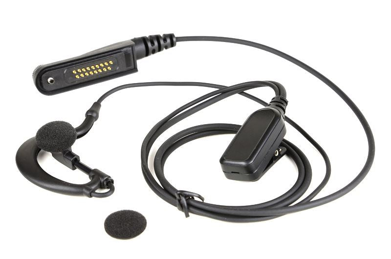 Kampioenschap Goodwill instructeur 2-draads reversmicrofoon met Scorpion Earpiece voor gebruik met KNG-P150  Surveillance Kit Radios – Waveband Communications