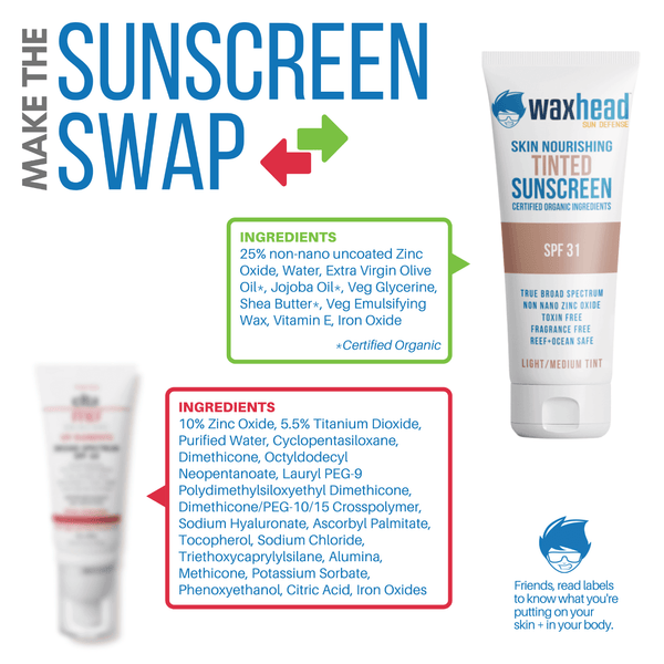 zinc oxide tinted sunscreen