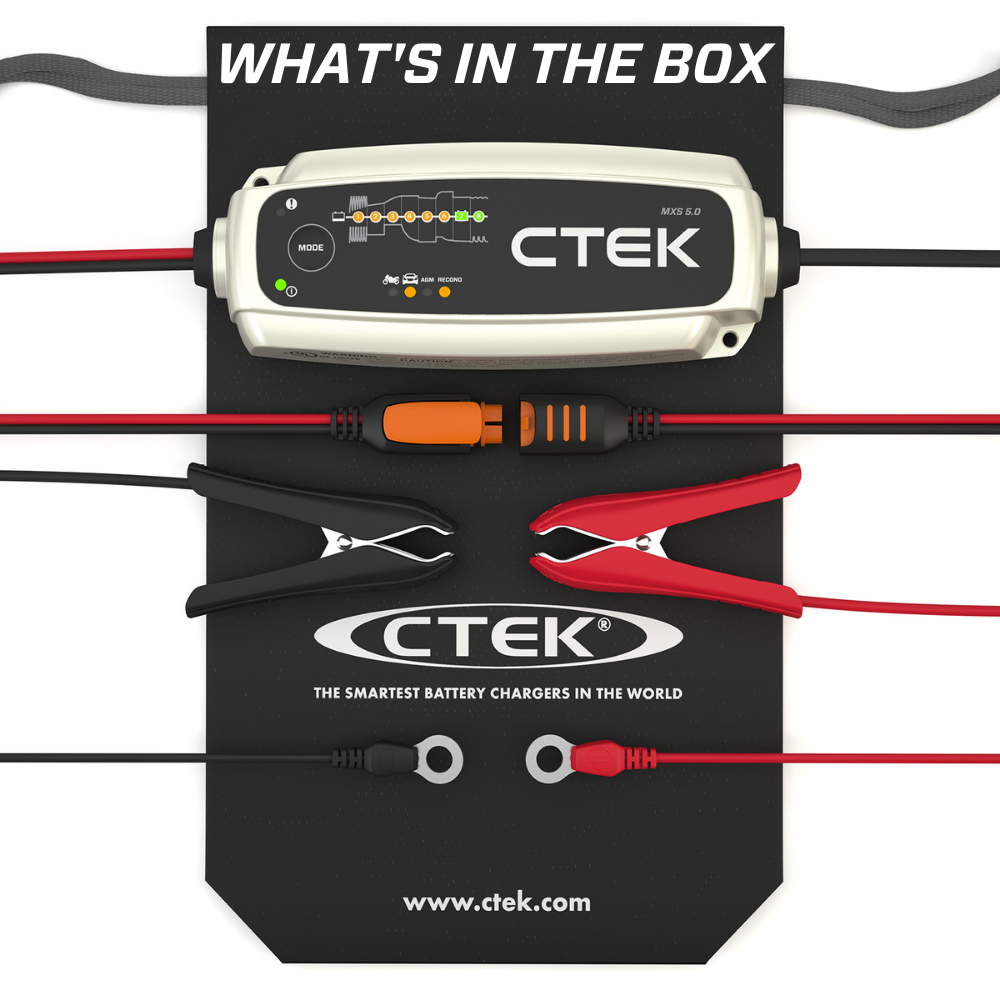 CTEK CTEK MXS 5.0 lead-acid Battery Charger 8 step fully automatic charging cycle BQ 