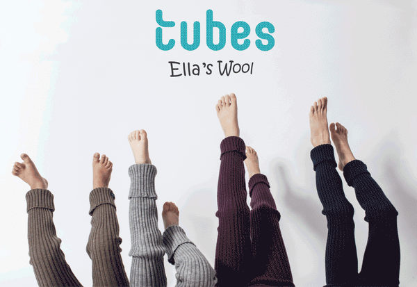 Wool leggings: Tubes in four great colors