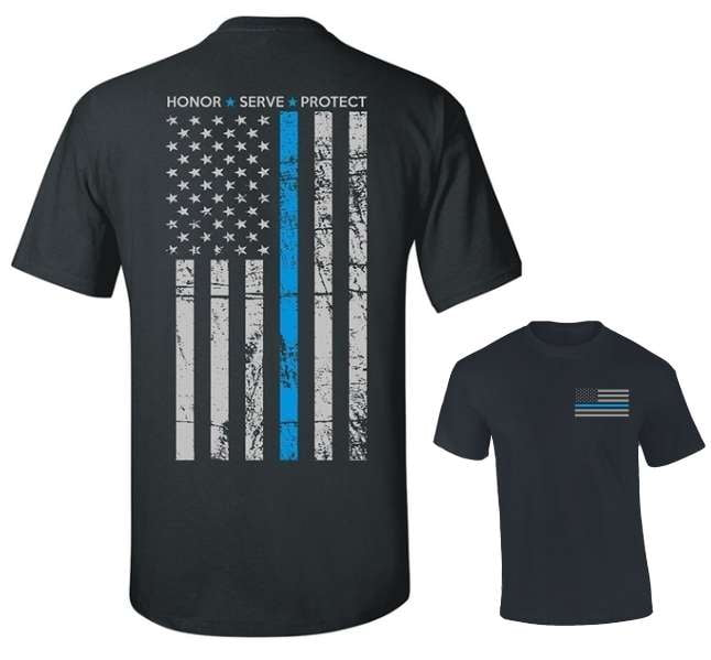 thin blue line baseball jersey