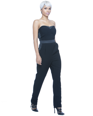NUDE GAL PARADISE BODYCON JUMPSUIT