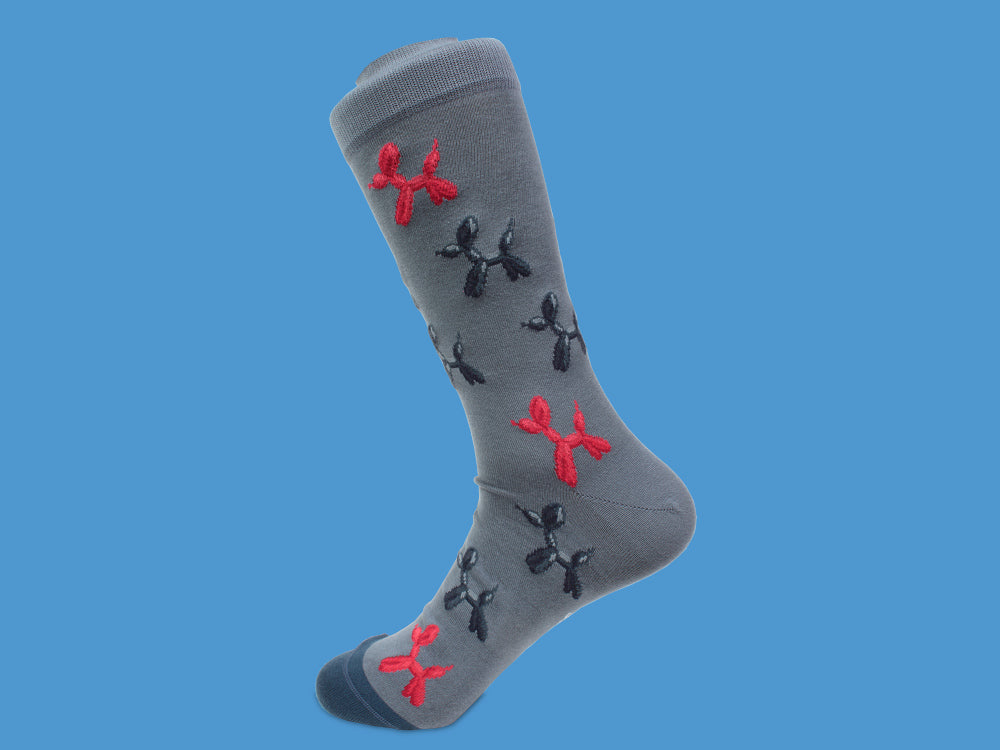 "Balloon Dogs" Socks by Soxfords