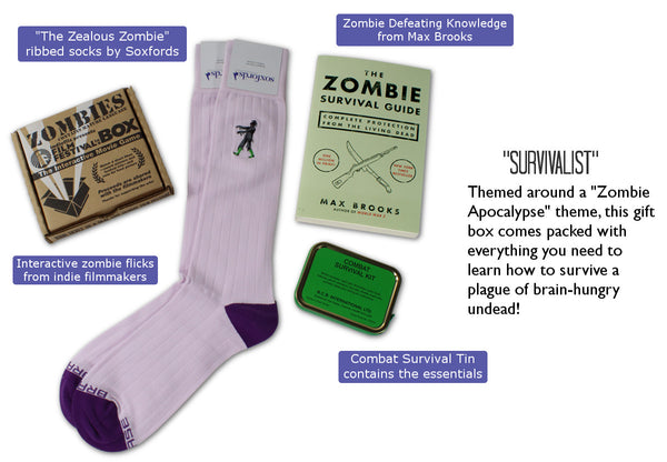 Soxfords - Themed Gift Boxes for Zombie Lovers