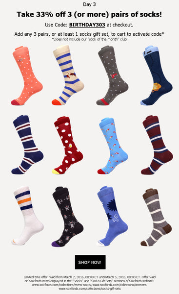 Soxfords Fancy Pima Cotton Socks on Sale!