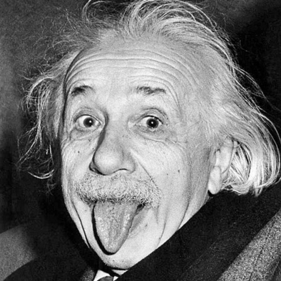 Einstein Tongue 