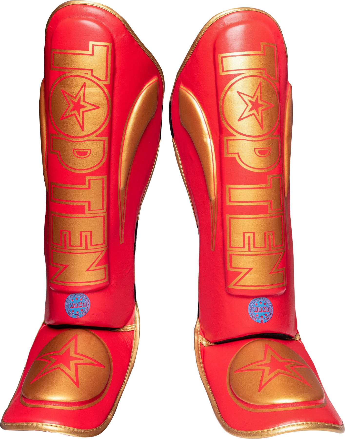 Details about   Top Ten Wako Approved Kick Boxing Shin Instep Pads Guards Protection Leg Shins 