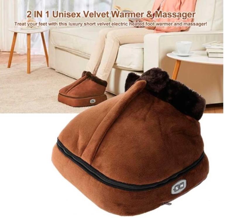 electric heated foot massager