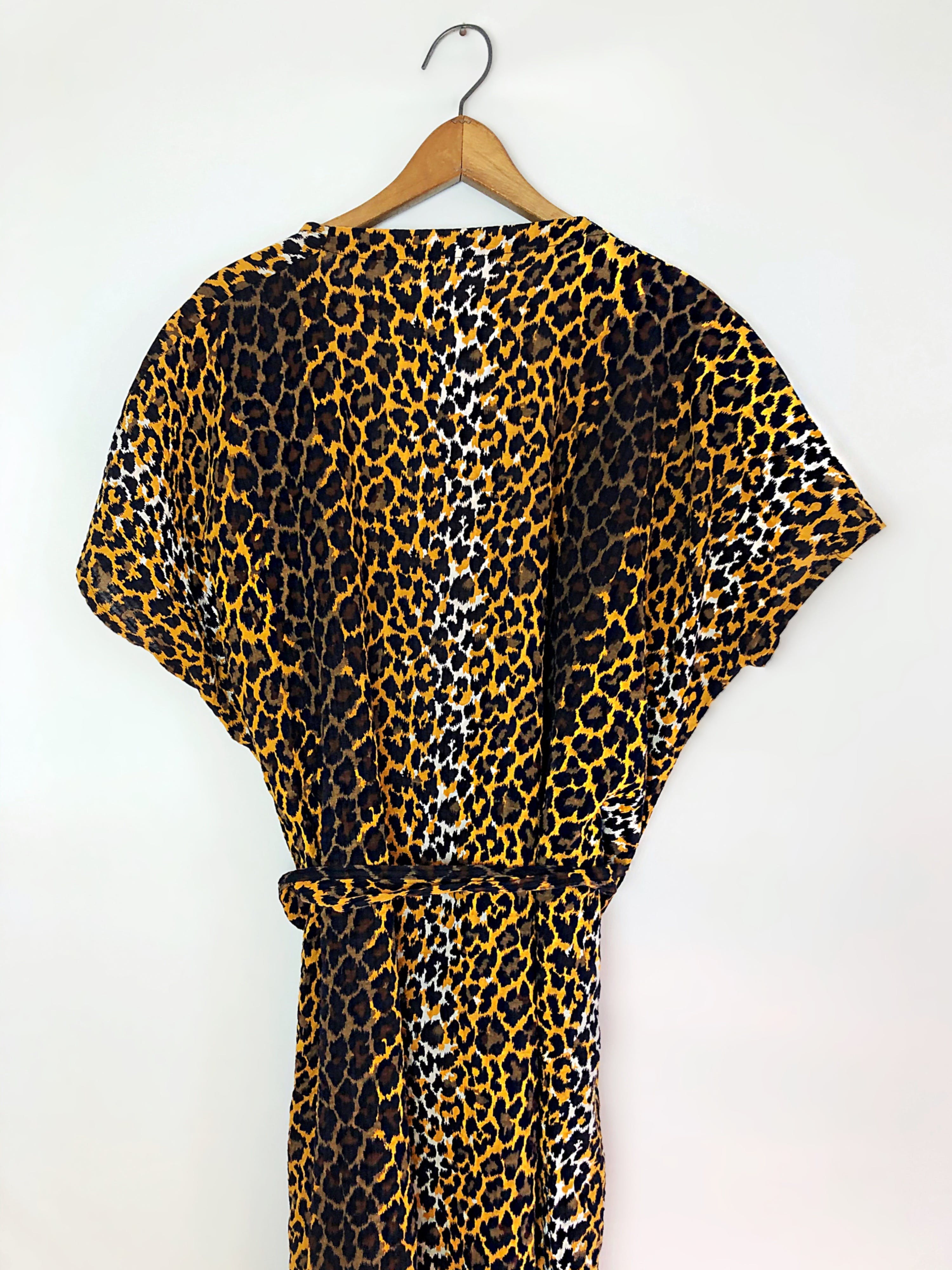 cotton caftan robe