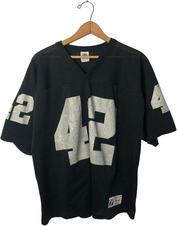 Vintage Russell Athletic Black Football Jersey XL