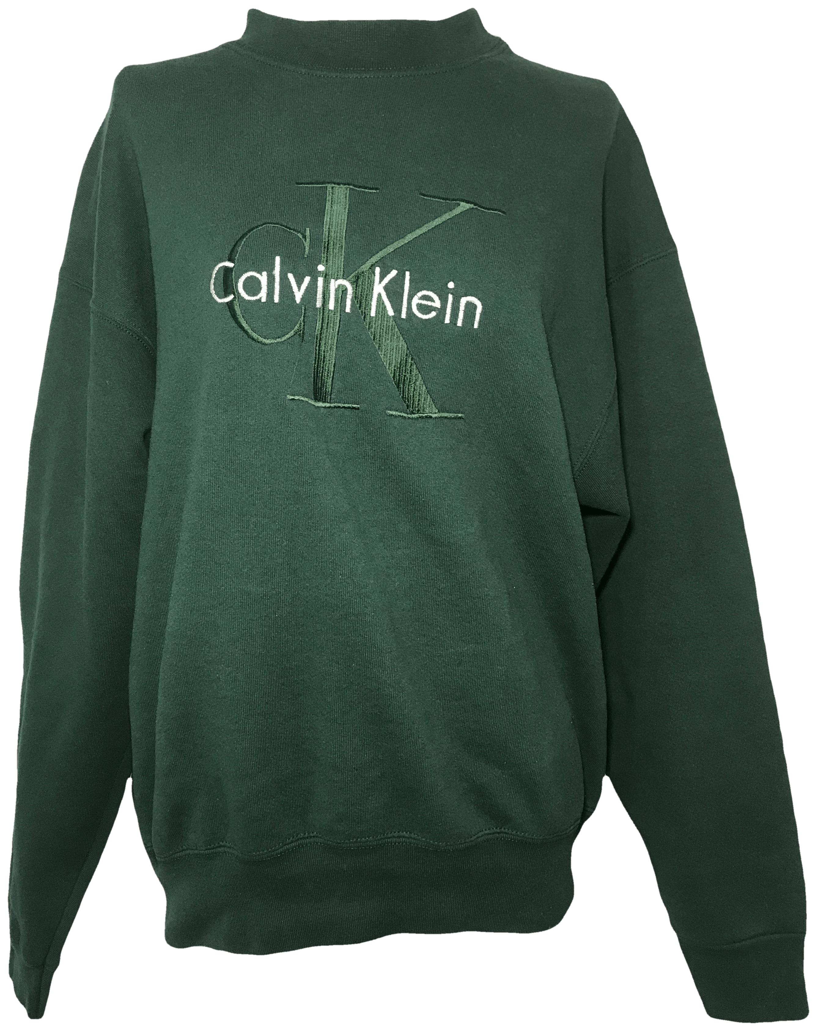 calvin klein forest green dress