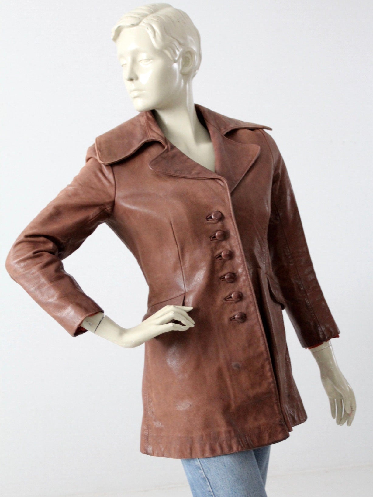 Vintage 70s North Beach Leather Jacket by North Beach Leather