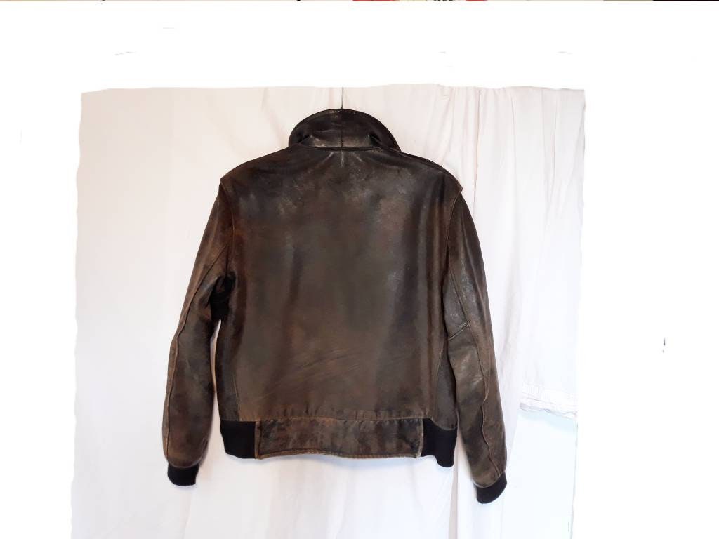 Vintage 40s Horse Hide Leather Jacket Rare by Appalachian | Shop