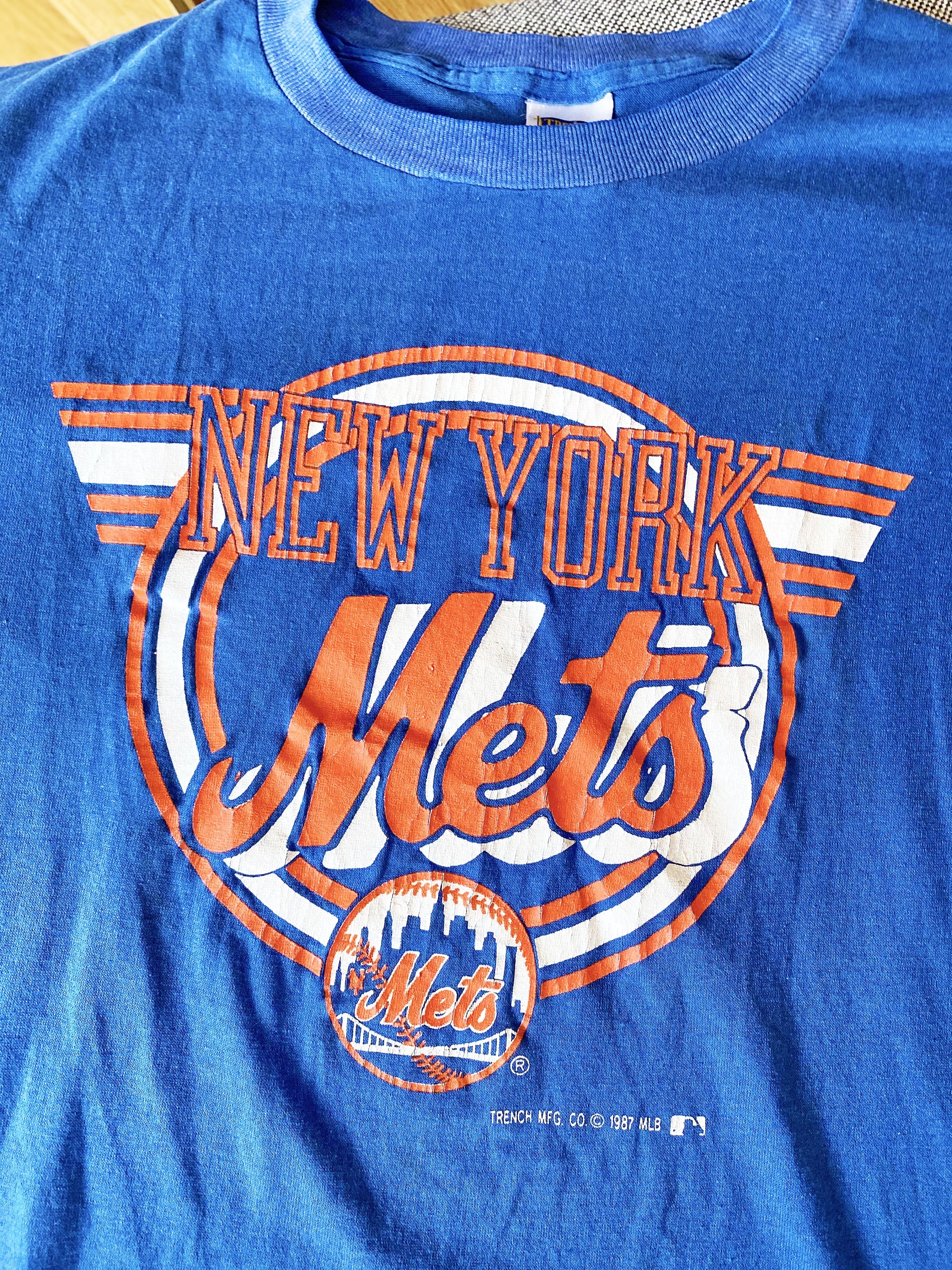 Nike Men's New York Mets Edwin Diaz #39 Blue T-Shirt