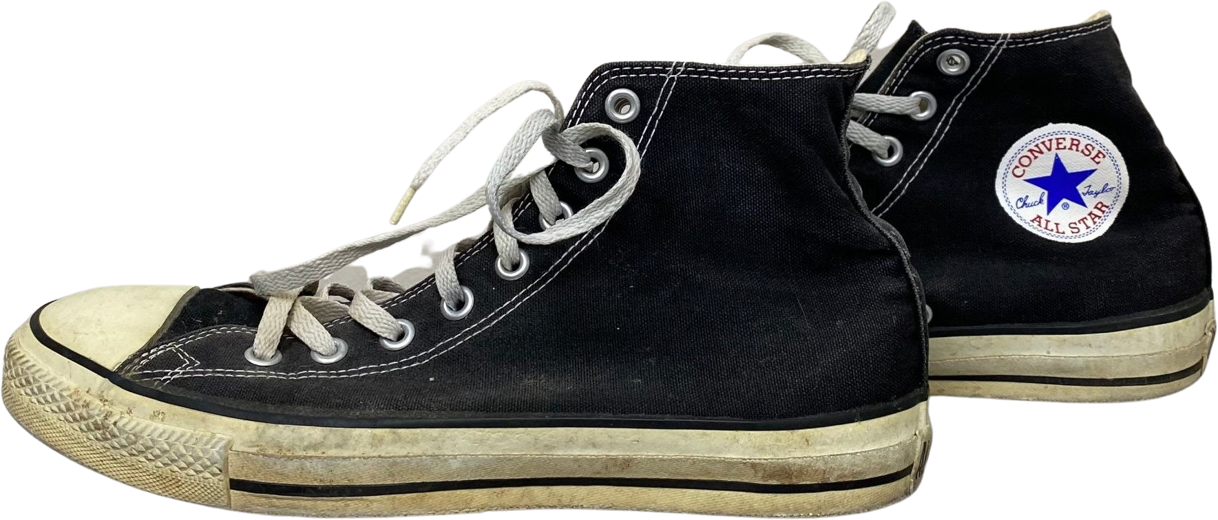bjerg Mål Ælte Vintage 90s Converse All Stars Made In Usa Chuck Taylor Black High Top by  Conv | Shop THRILLING