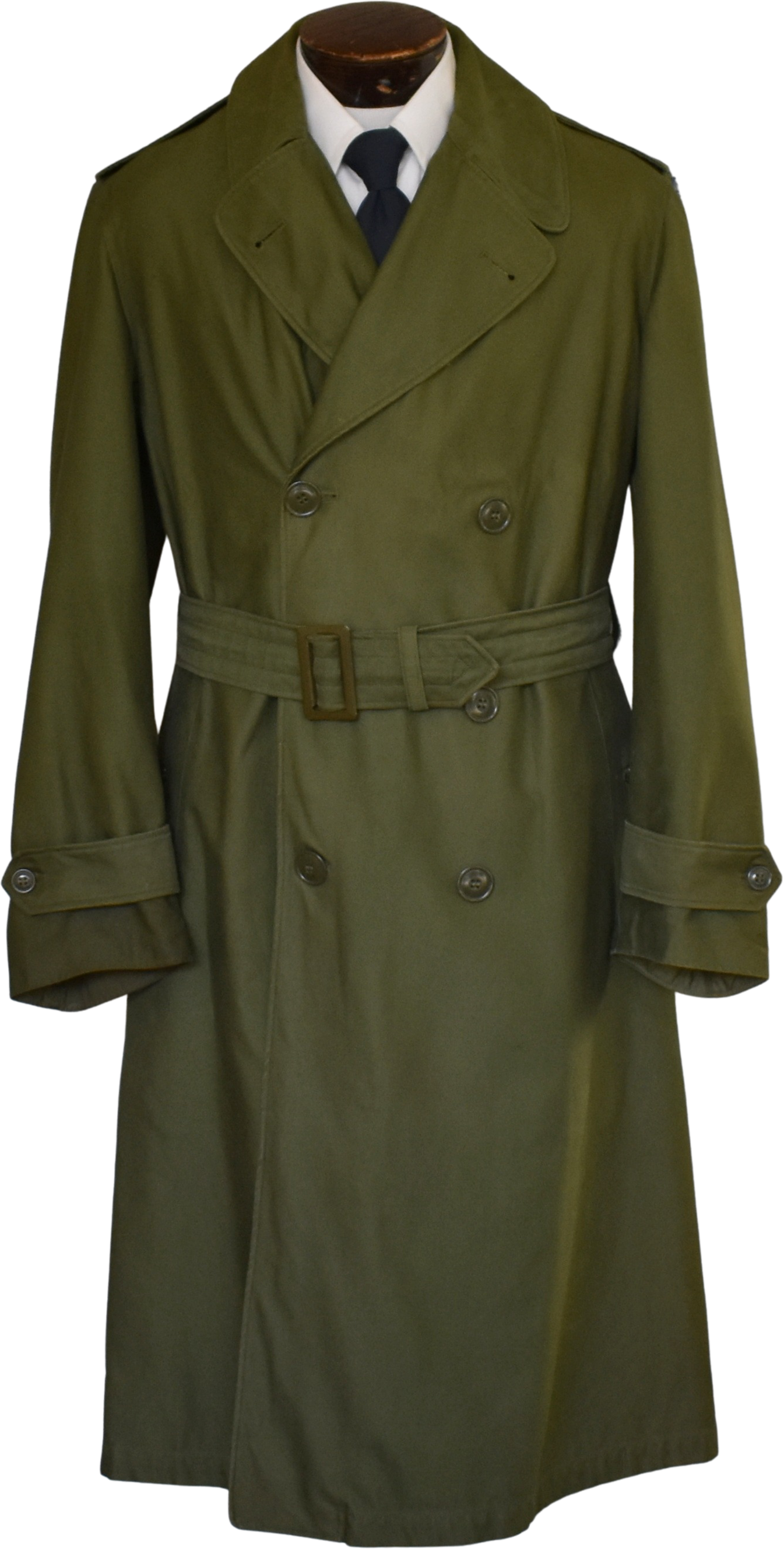 Cilia cafetaria Goot Vintage 50's Us Army Military Trench Coat | Shop THRILLING