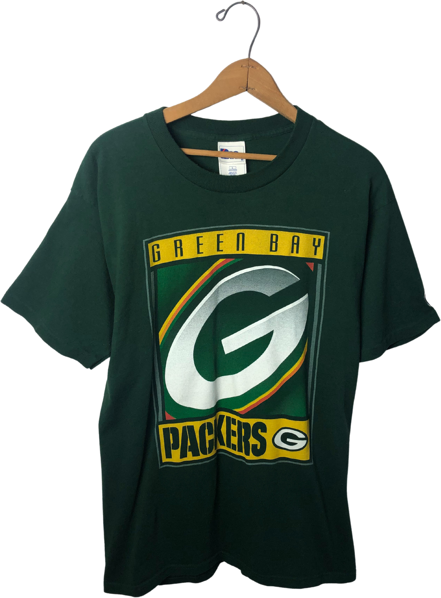 '47 Green Green Bay Packers Rocker Vintage Tubular T-Shirt