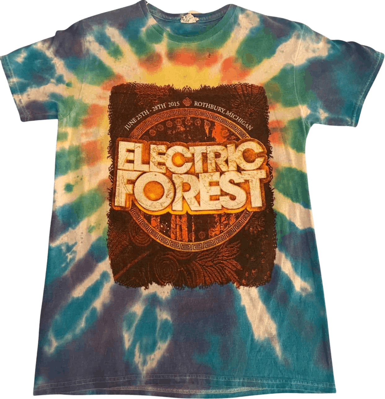 Vintage 2000's Electric Forest Festival T-Shirt - Free Shipping - Thrilling