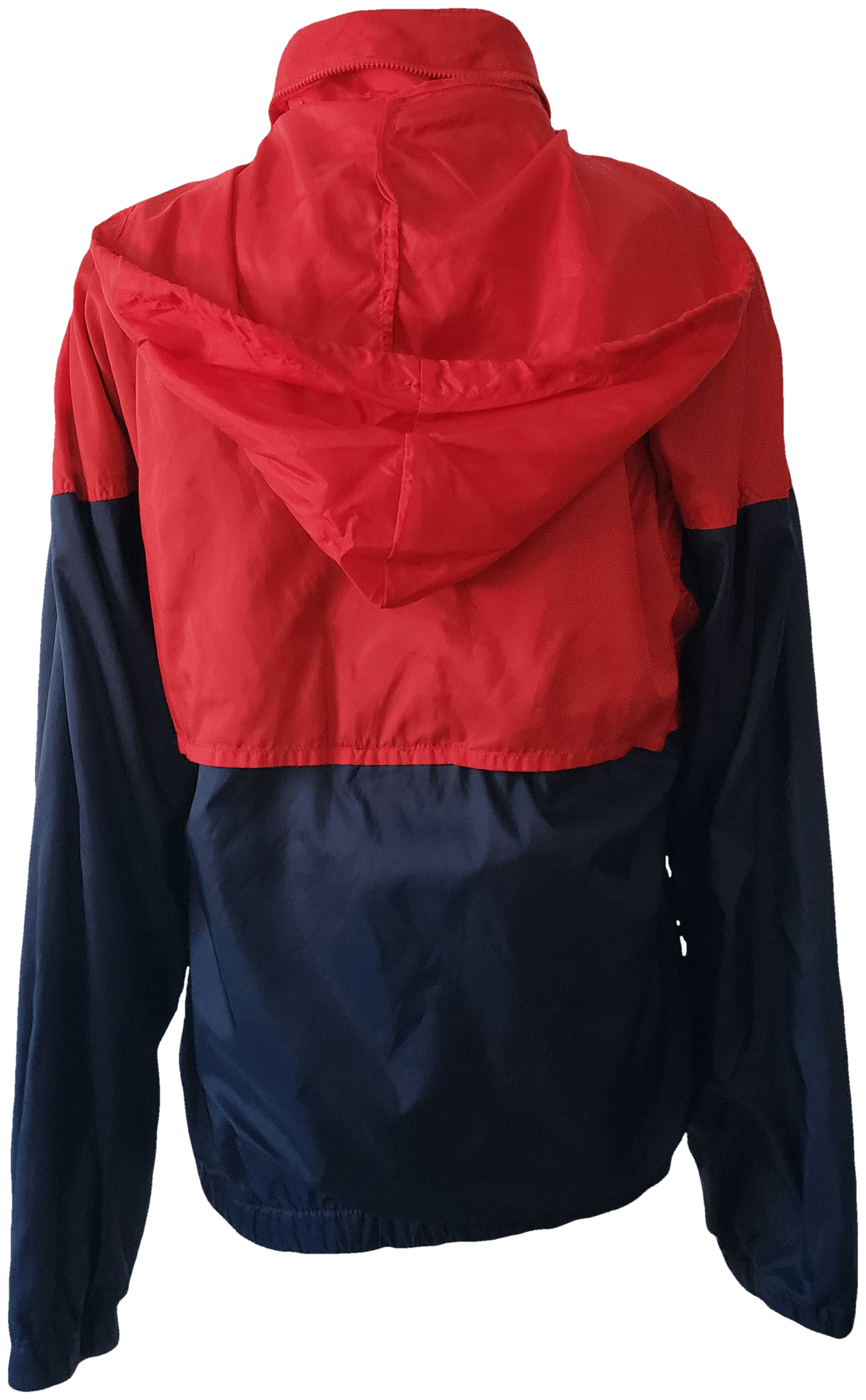 adidas red white and blue windbreaker