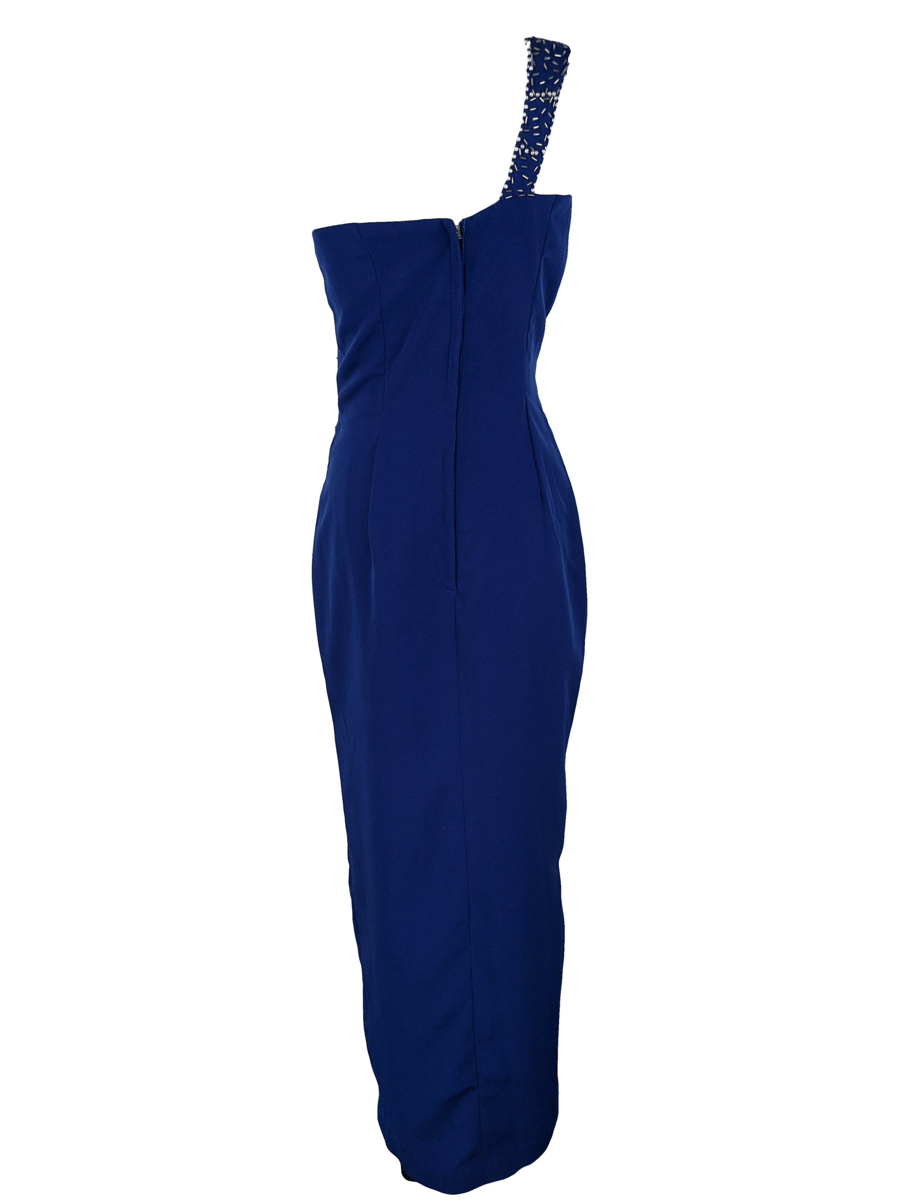 royal blue pencil dress