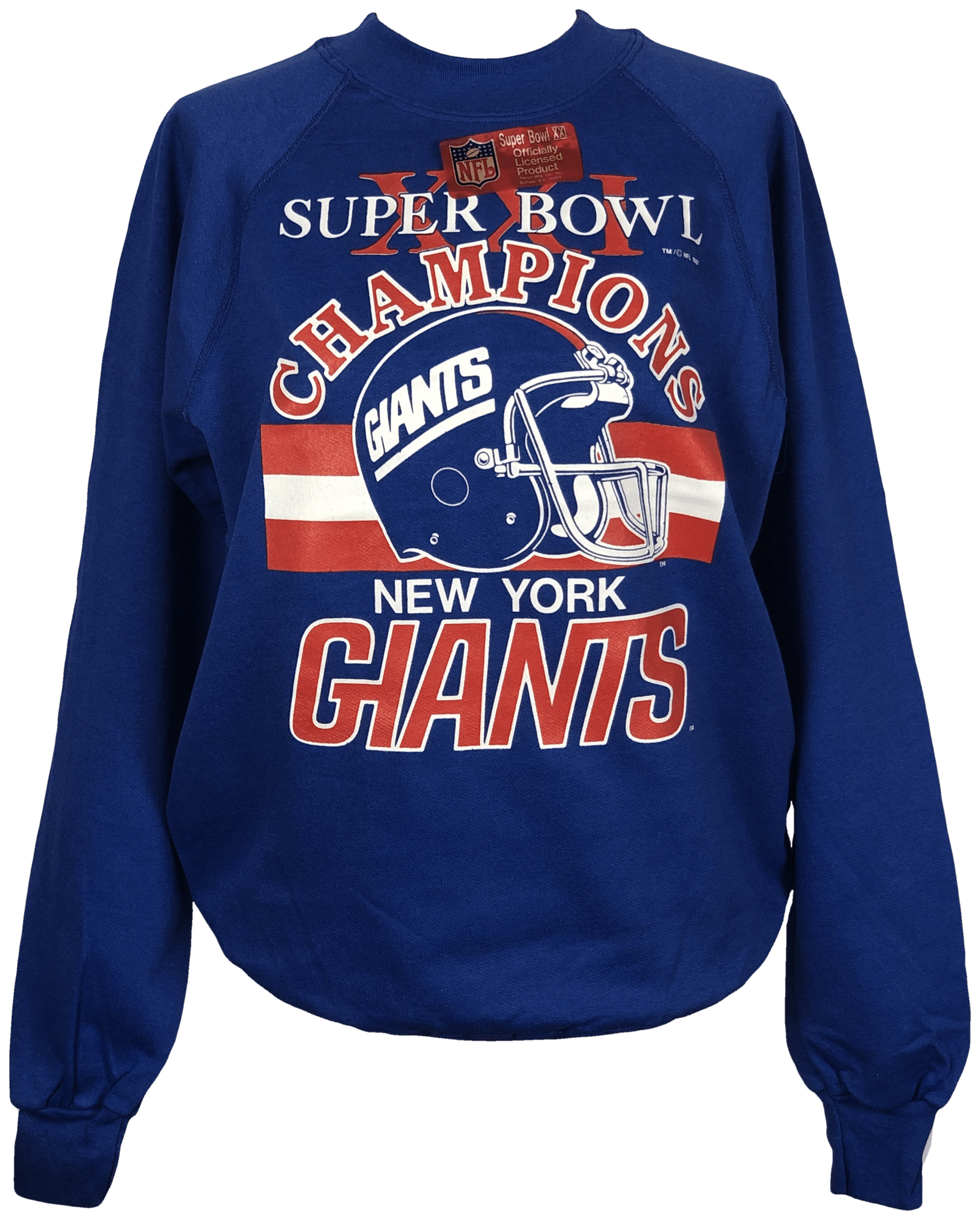 ny giants super bowl sweatshirt