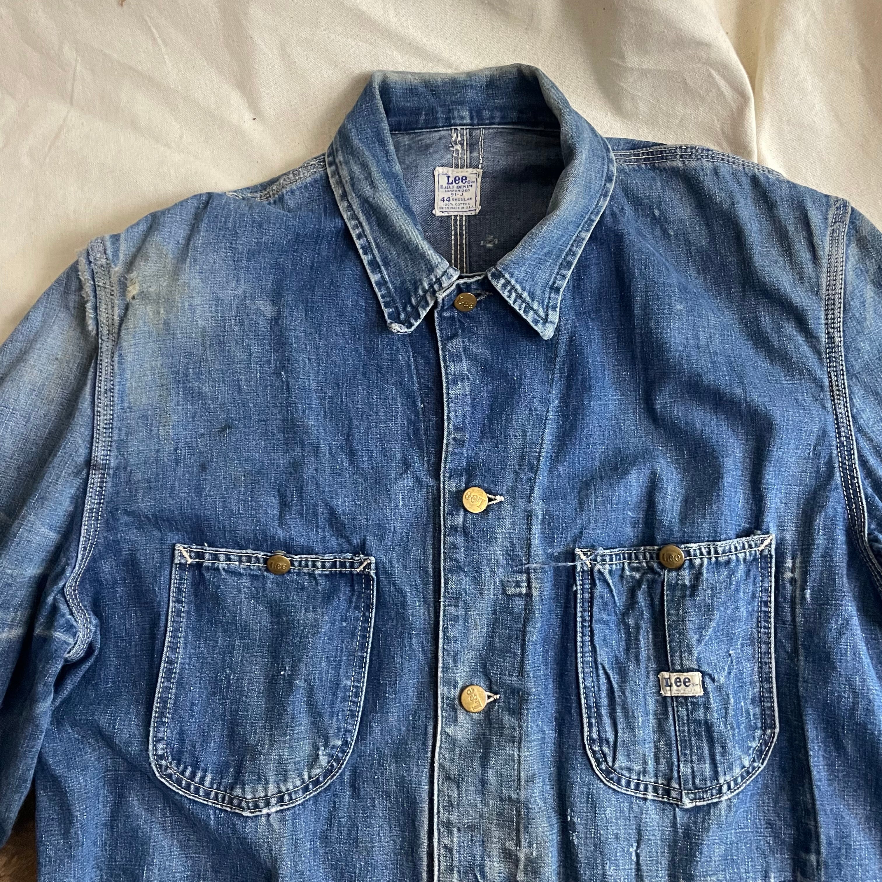 Vintage Lee 91-J JELT Denim ハウスマーク | www.jarussi.com.br