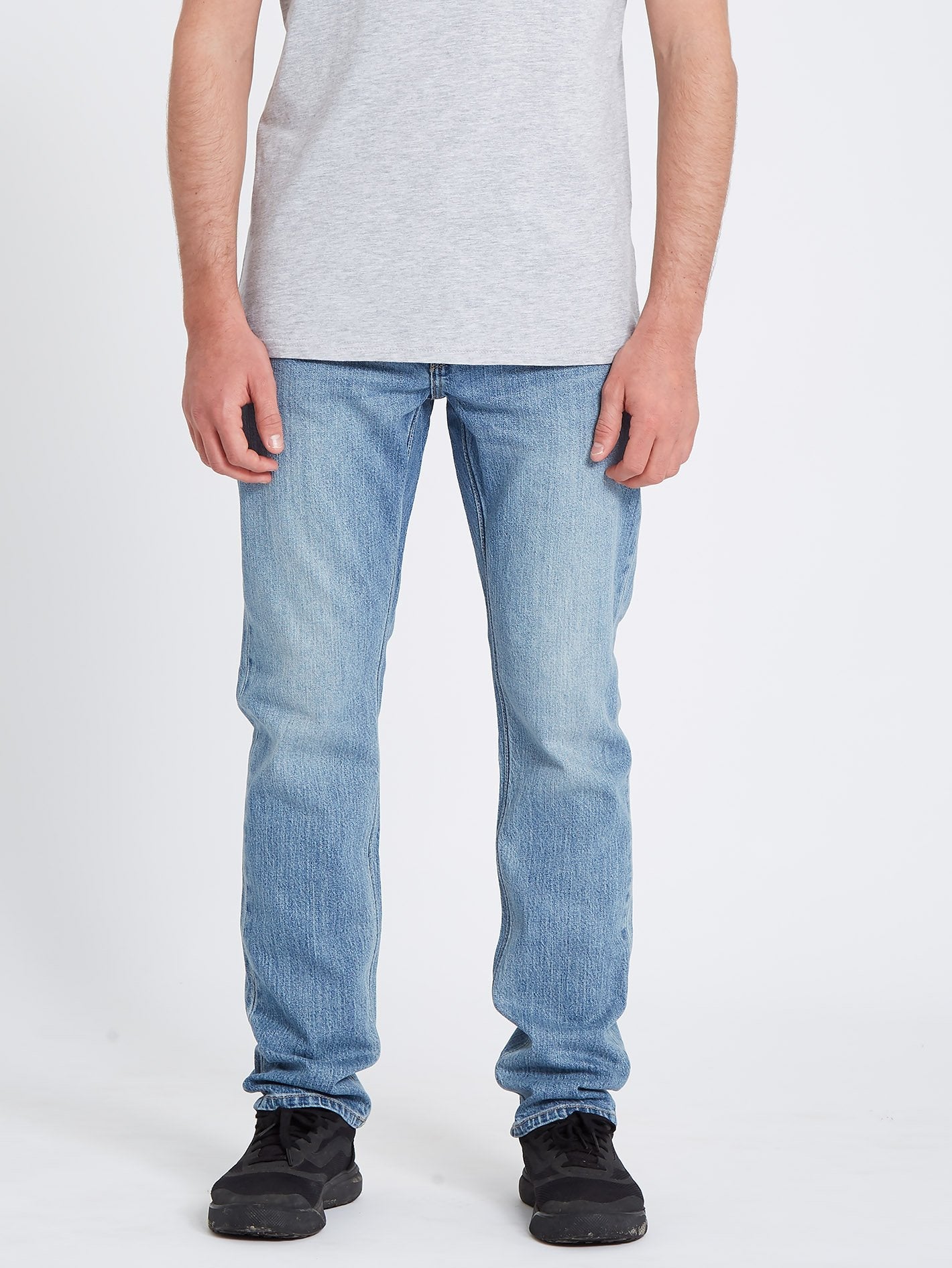 Jean Solver Tapered - Vmi-Vintage Marbled Indigo