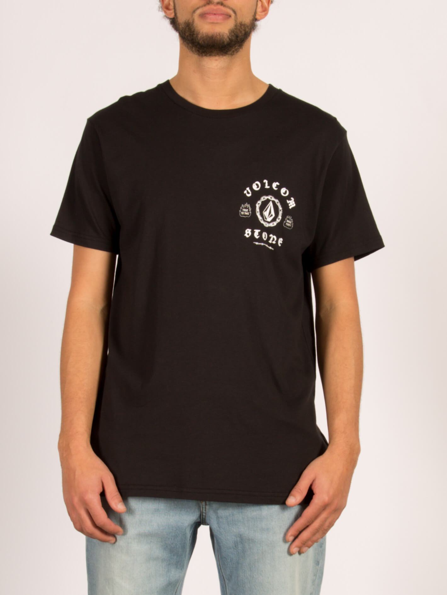 T-shirt à manches courtes Chain Gang - Black