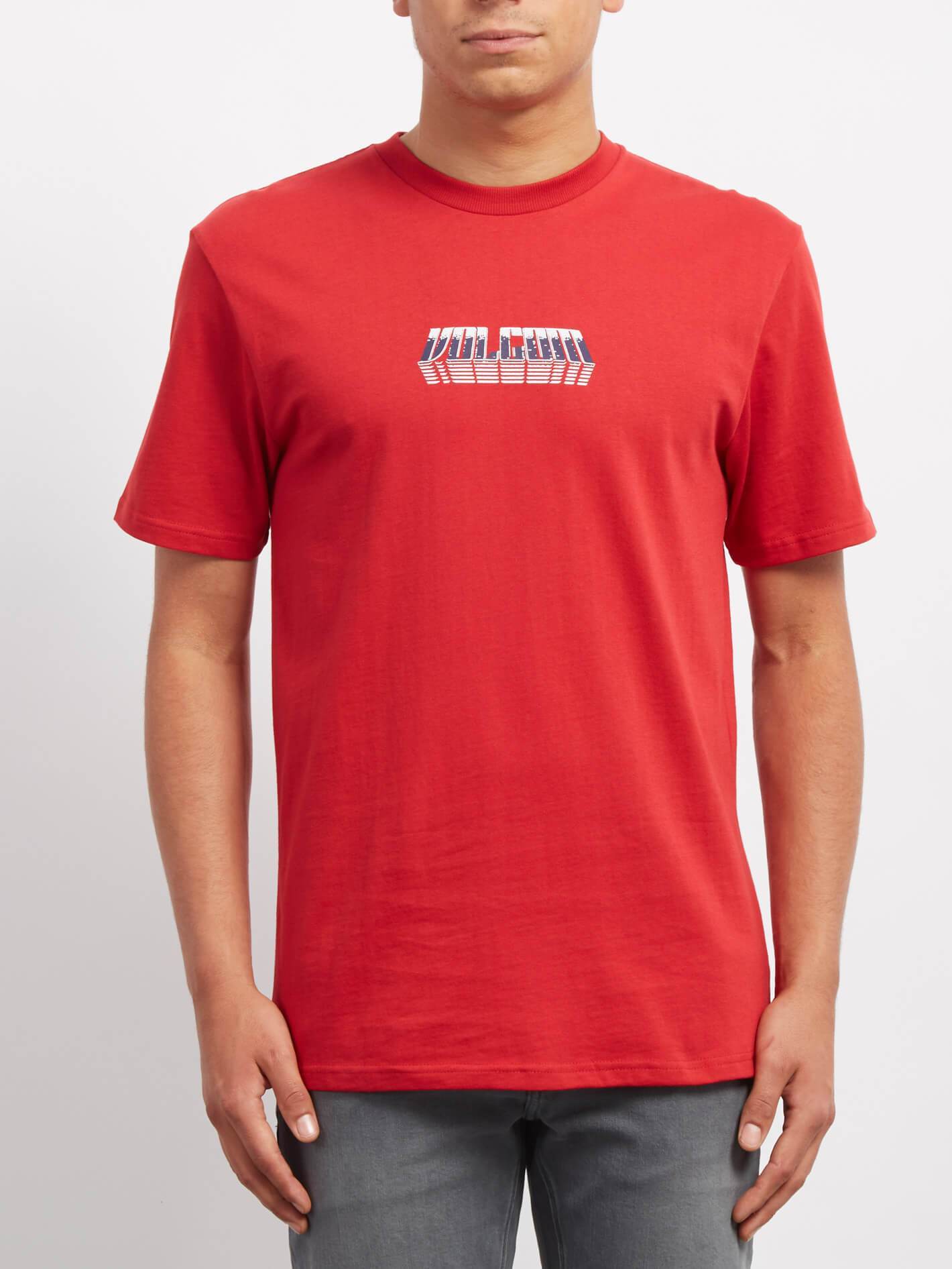 T-shirt Black Hole - Engine Red