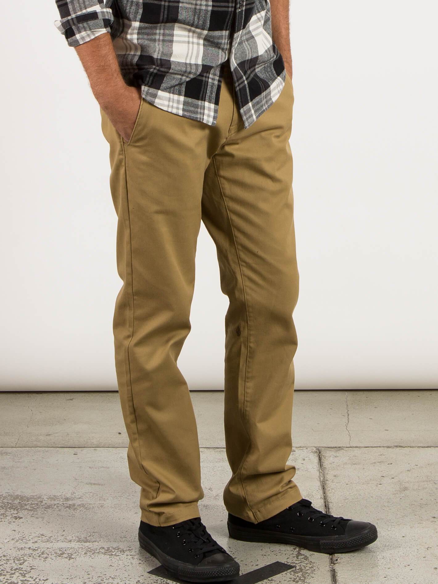 Frickin Modern Stret Hose - Dark Khaki