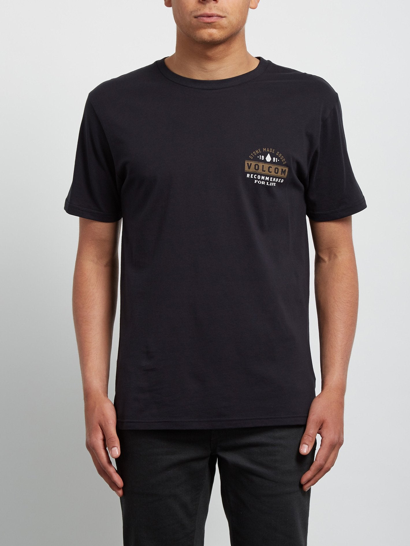 T-Shirt Barred Basic - Black