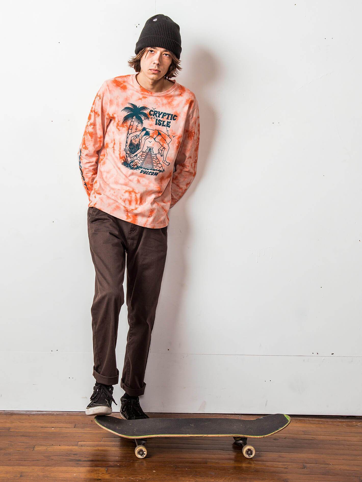 Tomb T-shirt - Orange Glow