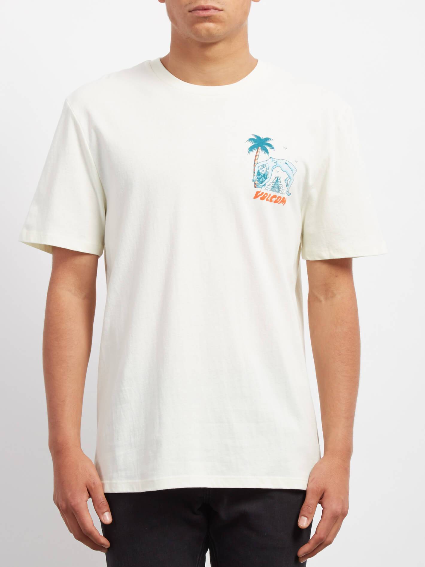 Cryptic Isle T-shirt - Dirty White
