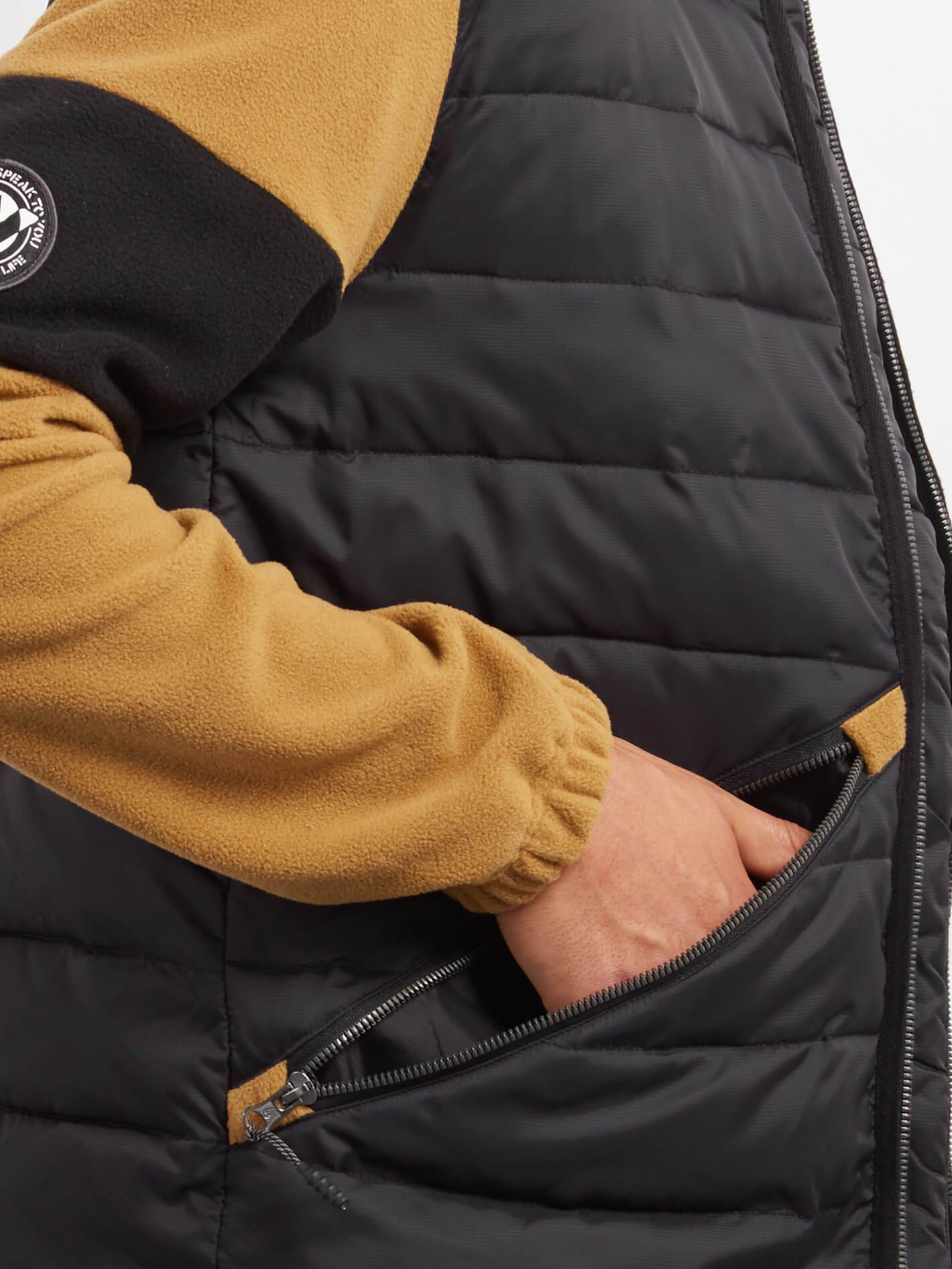 Foley Zip Sweatshirts - Old Gold