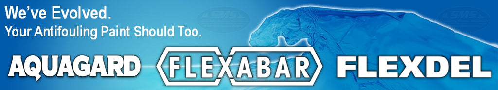 Aquagard, Flexabar and Flexdel Boat and Bouy Paint Collection Banner