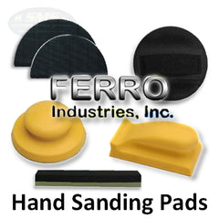 Ferro Hand Sanding Pads and Hand Blocks