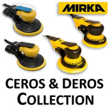 Mirka CEROS and DEROS Electric Sander Collections