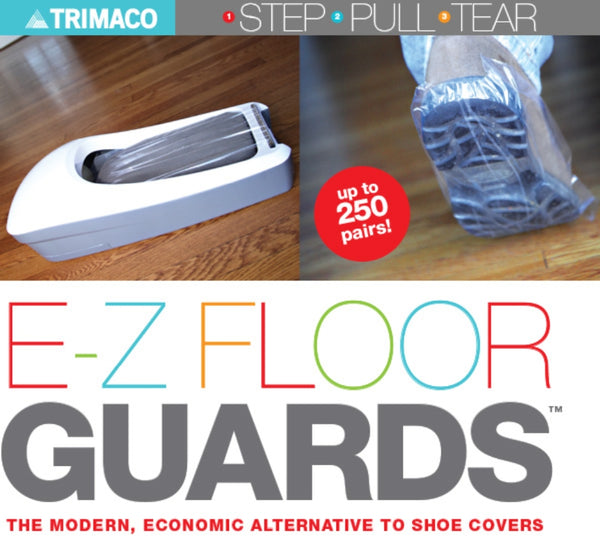 Trimaco E-Z Floor Guards Shoe Protector Kit