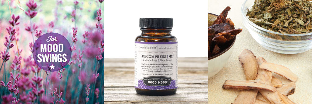 Herbal Remedy for PMS and PMDD Mood Swings: Decompress MX Herb Caps