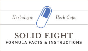 Herbal Supplement Fact Sheet: Herbalogic Solid Eight Herb Capsules | Natural Sleep Aid Containing Herbs for Sleep Long Used to Support Those with Occasional Insomnia