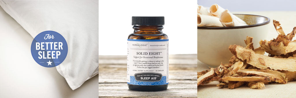 Shop Solid Eight Herb Caps by Herbalogic. Herbal Sleep Aid for Support of Occasional Sleeplessness.