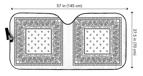 sun shade size